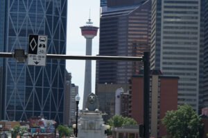 Calgary Tower: A Panoramic View of Calgary’s Skyline and Beyond